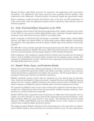 Comparing 20 Programming Languages by Domain | PDF