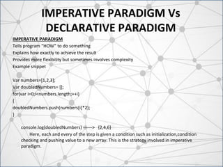 Programming language paradigms | PPTX