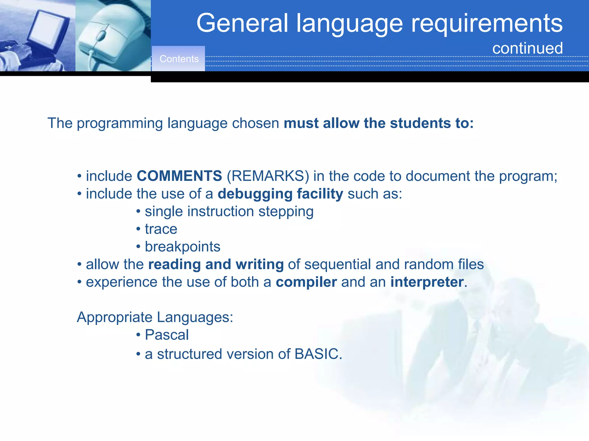 Programming Languages | PPT