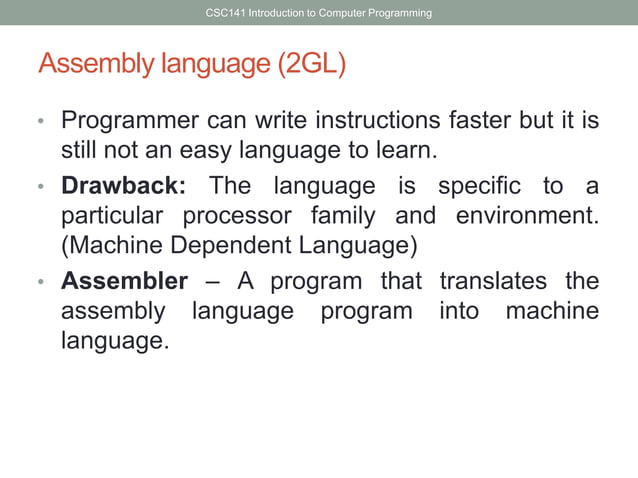 Introduction to Programming Languages