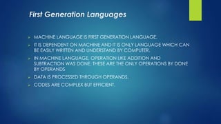 Programming languages | PPT