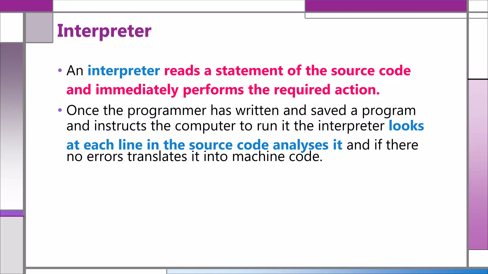 Programming Languages / Translators | PPTX