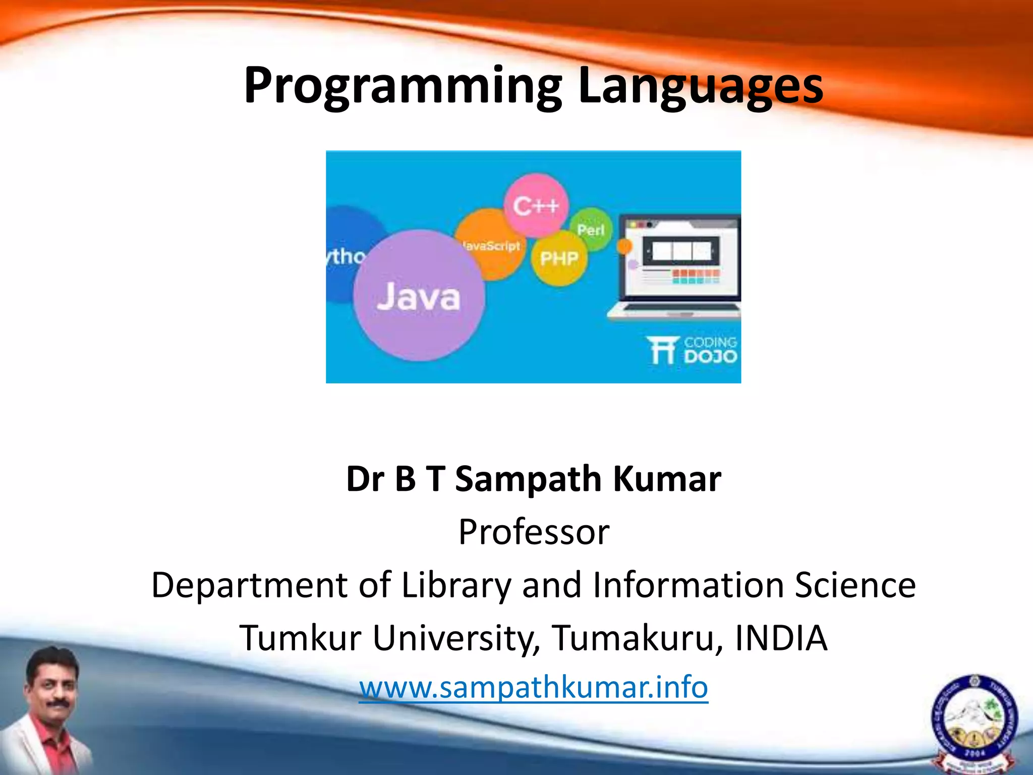 Programming languages | PPT