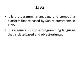 Programming languages | PPT