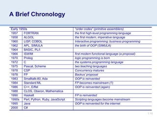 Programming Languages | PPT