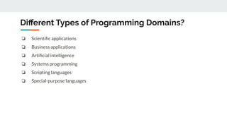 Programming languages and concepts by vivek parihar | PDF