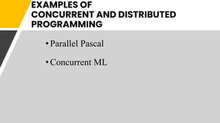 Programming languages and paradigms | PPTX