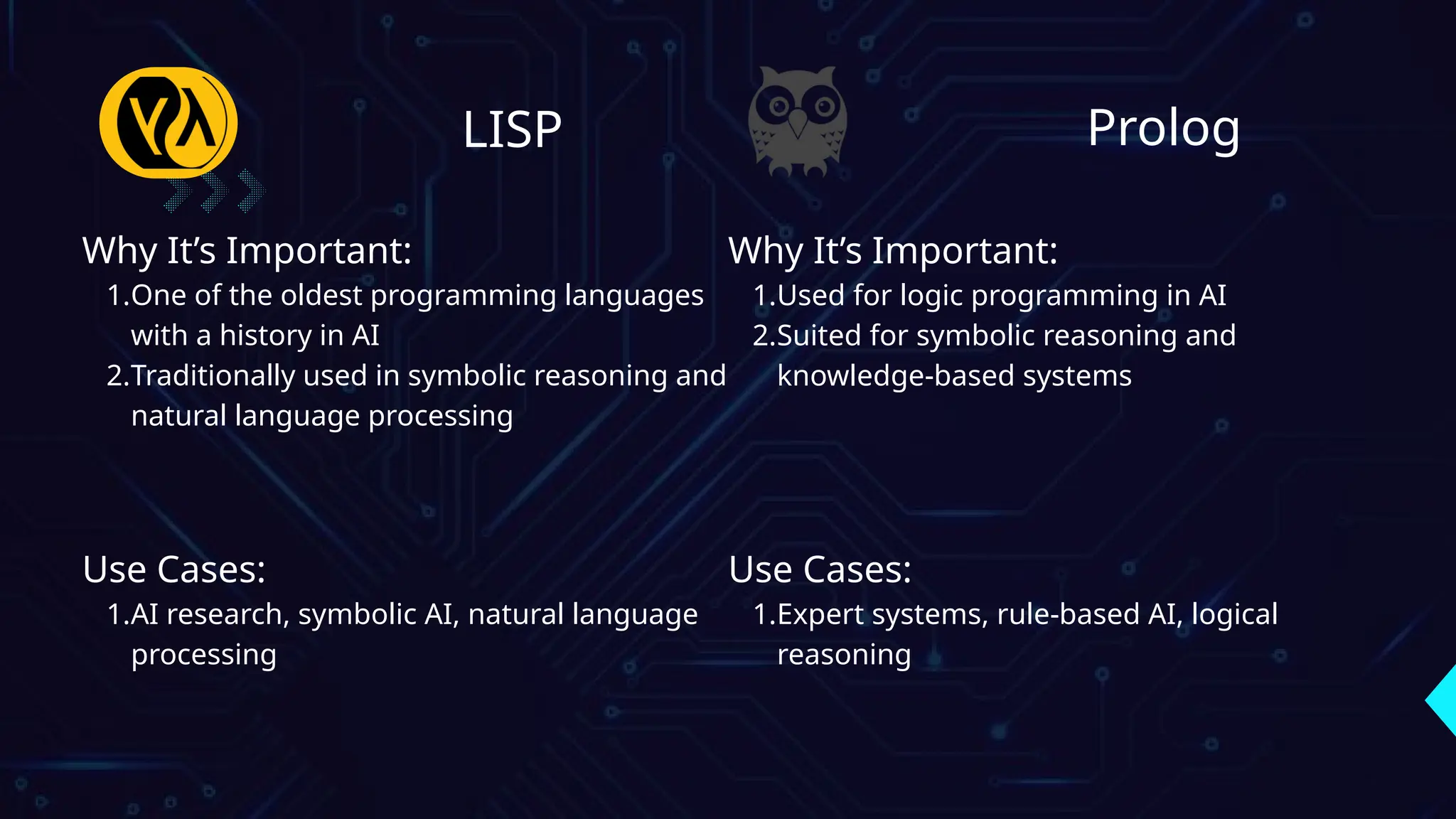 Programming Languages for Artificial Intelligence Development.pptx