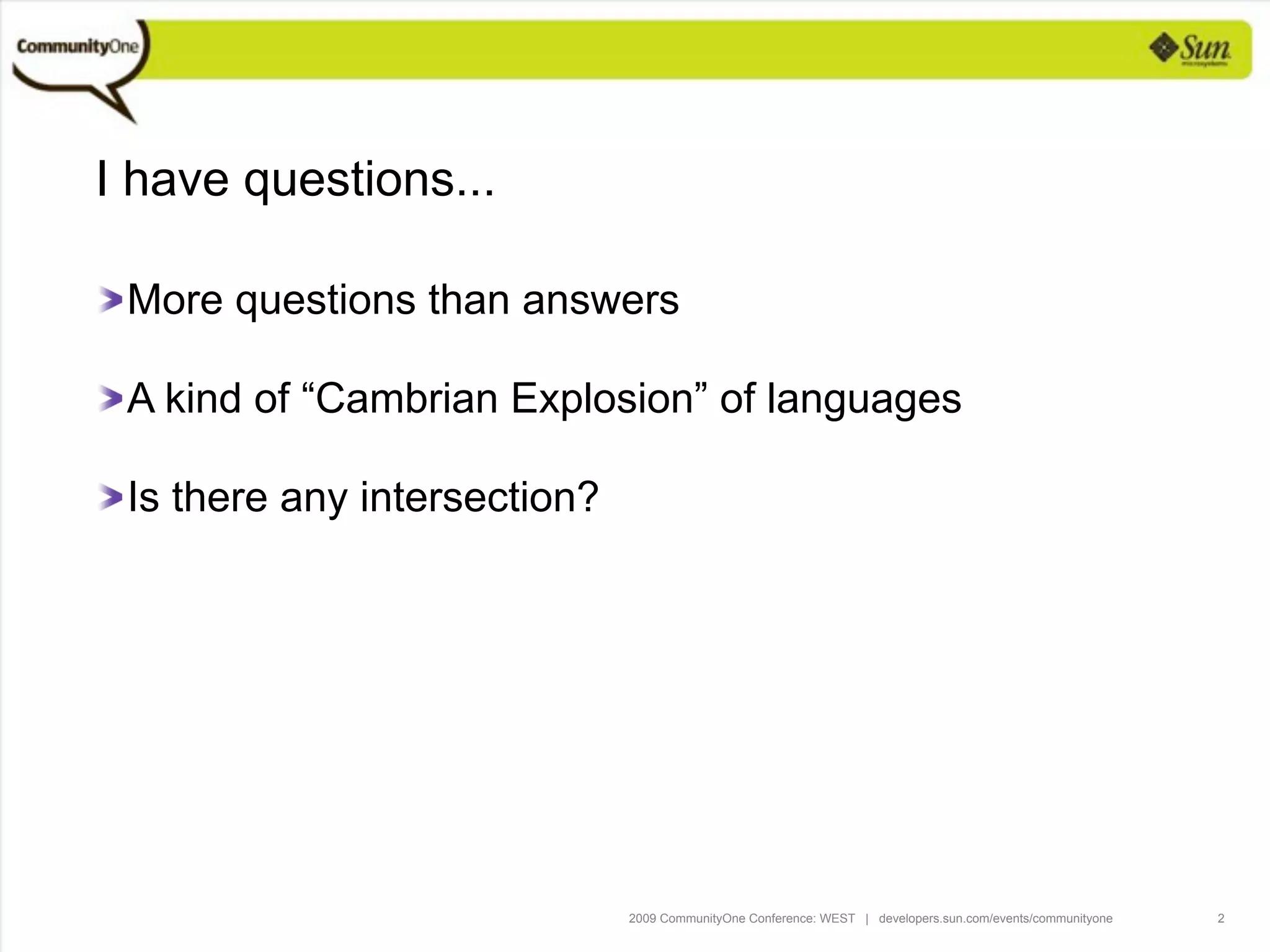 Programming Languages For The Cloud