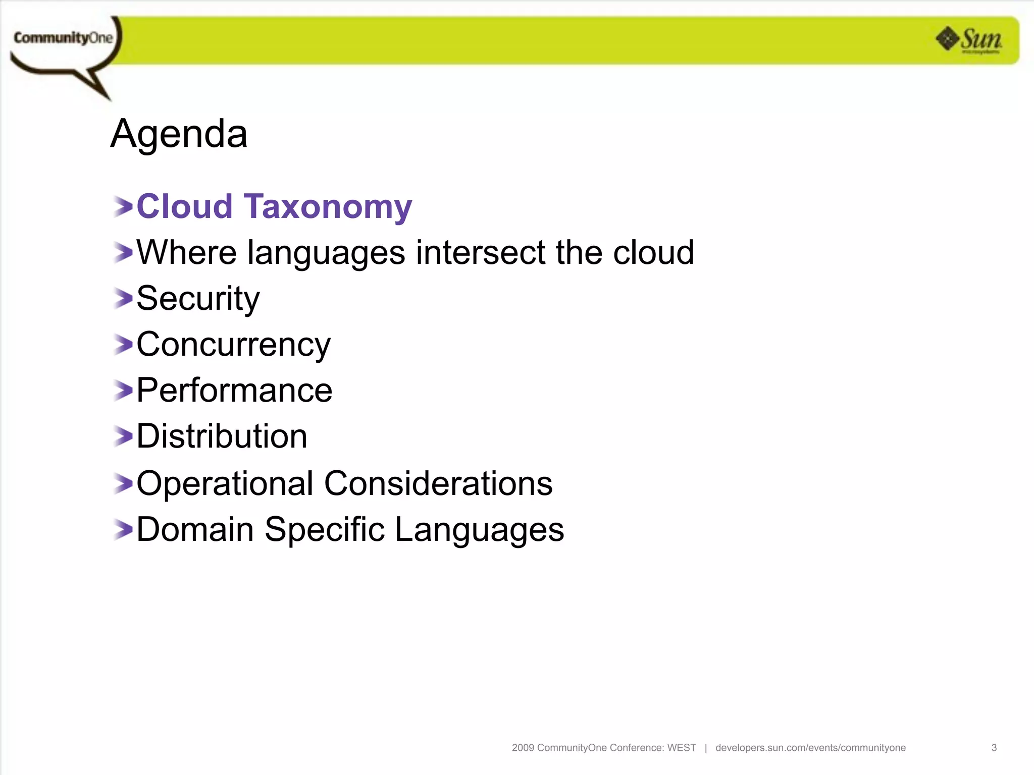 Programming Languages For The Cloud