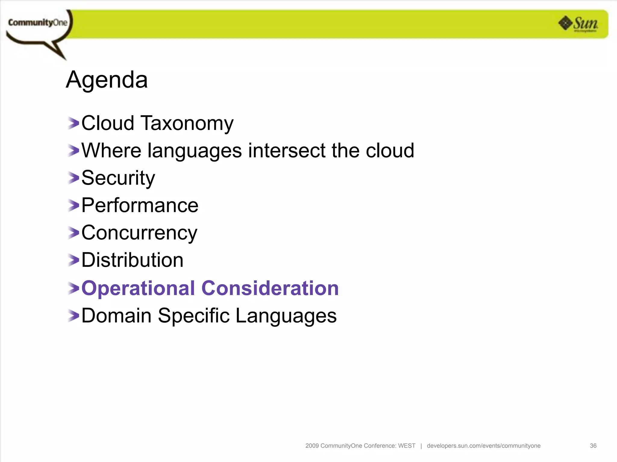 Programming Languages For The Cloud