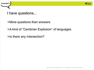 Programming Languages For The Cloud