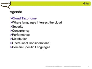 Programming Languages For The Cloud
