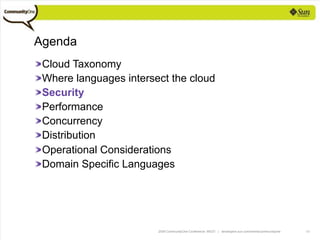 Programming Languages For The Cloud