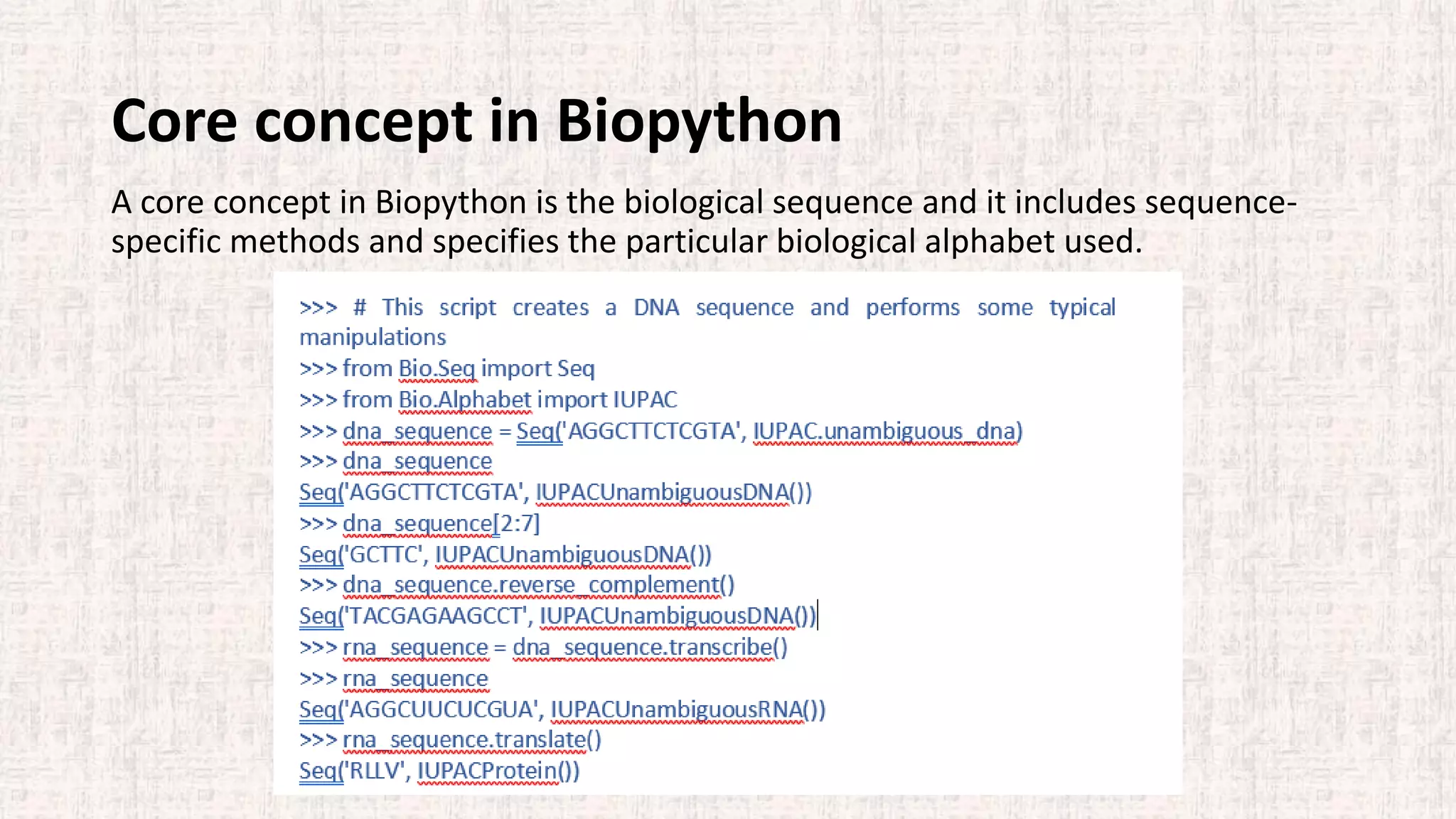 Programming languages in bioinformatics by dr. jayarama reddy | PDF
