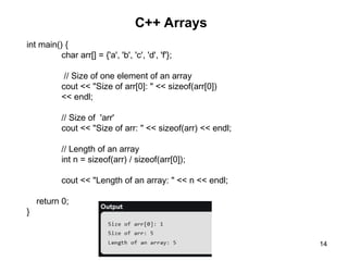 Programming_Languages_lect9_C++Arrays.ppt