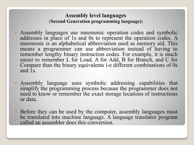 Programming languages of computer | PPTX | Programming Languages ...