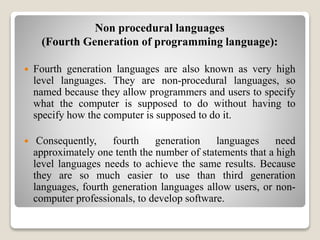 Programming languages of computer | PPT