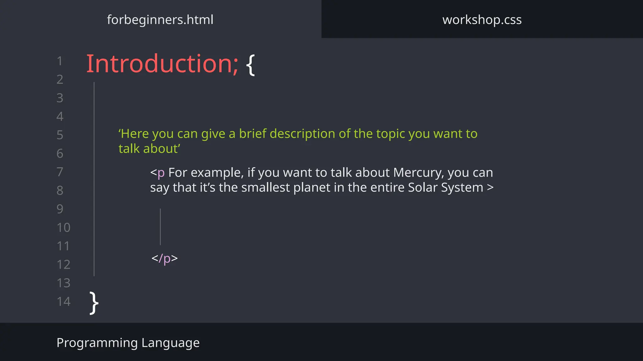 Programming Language Workshop for Beginners by Slidesgo.pptx