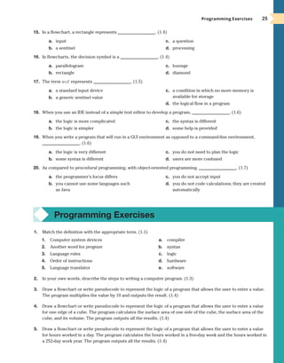 Comprehensive Guide to Programming Logic and Design Principles | PDF