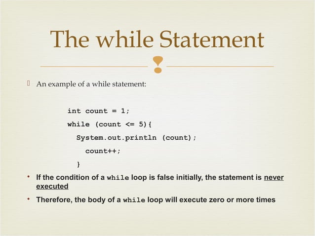 Programming loop | PPT