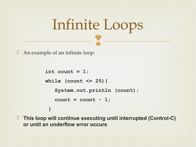 Programming loop | PPT