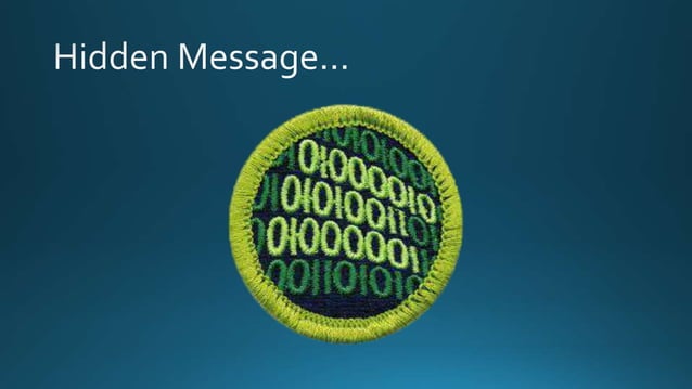 Programming Merit Badge Presentation