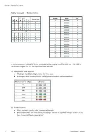 Programming microcontroller in flowcode 8 | PDF