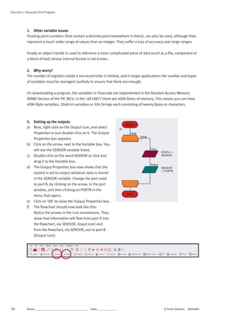 Programming microcontroller in flowcode 8 | PDF