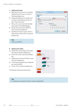 Programming microcontroller in flowcode 8 | PDF
