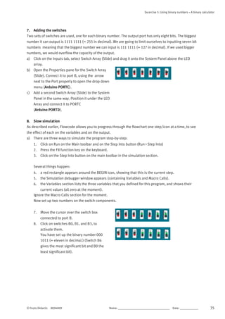 Programming microcontroller in flowcode 8 | PDF