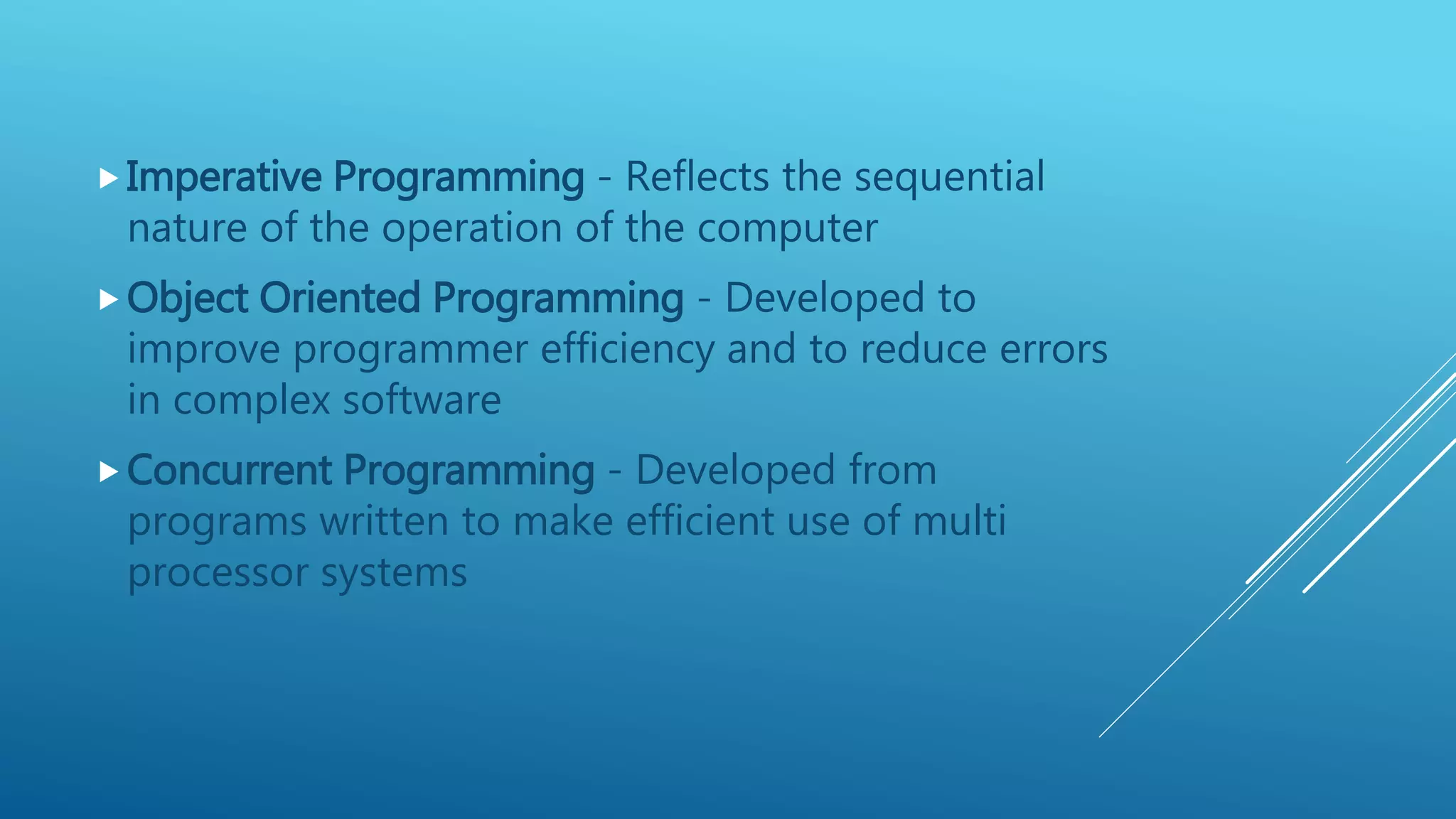 Programming Paradigm | PPT