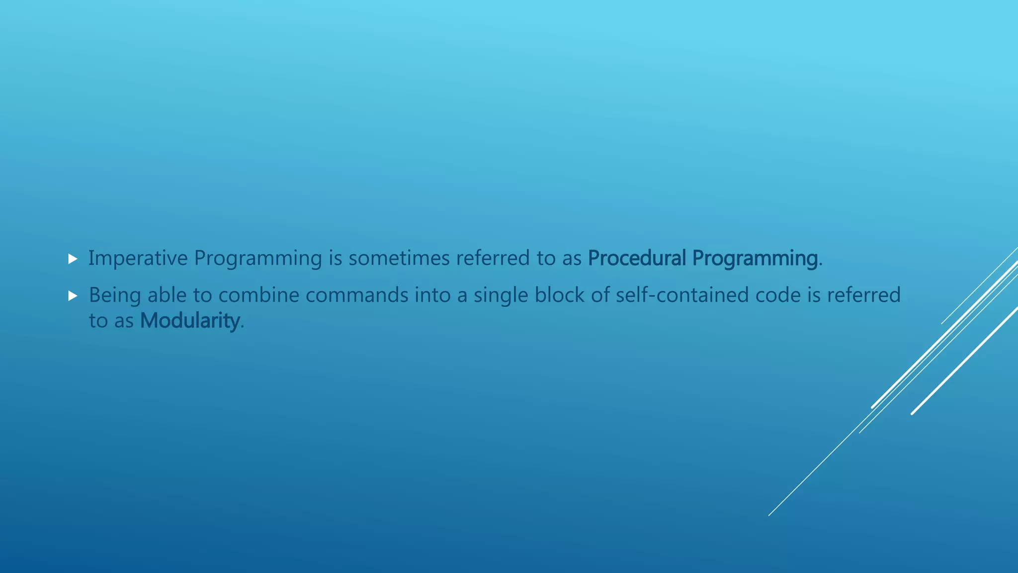 Programming Paradigm | PPT