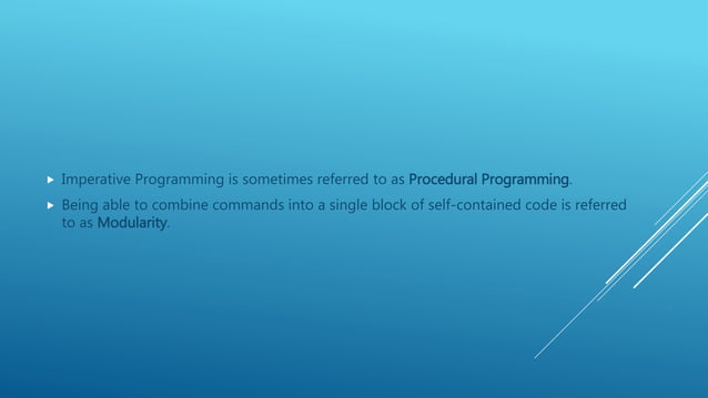 Programming Paradigm | PPT