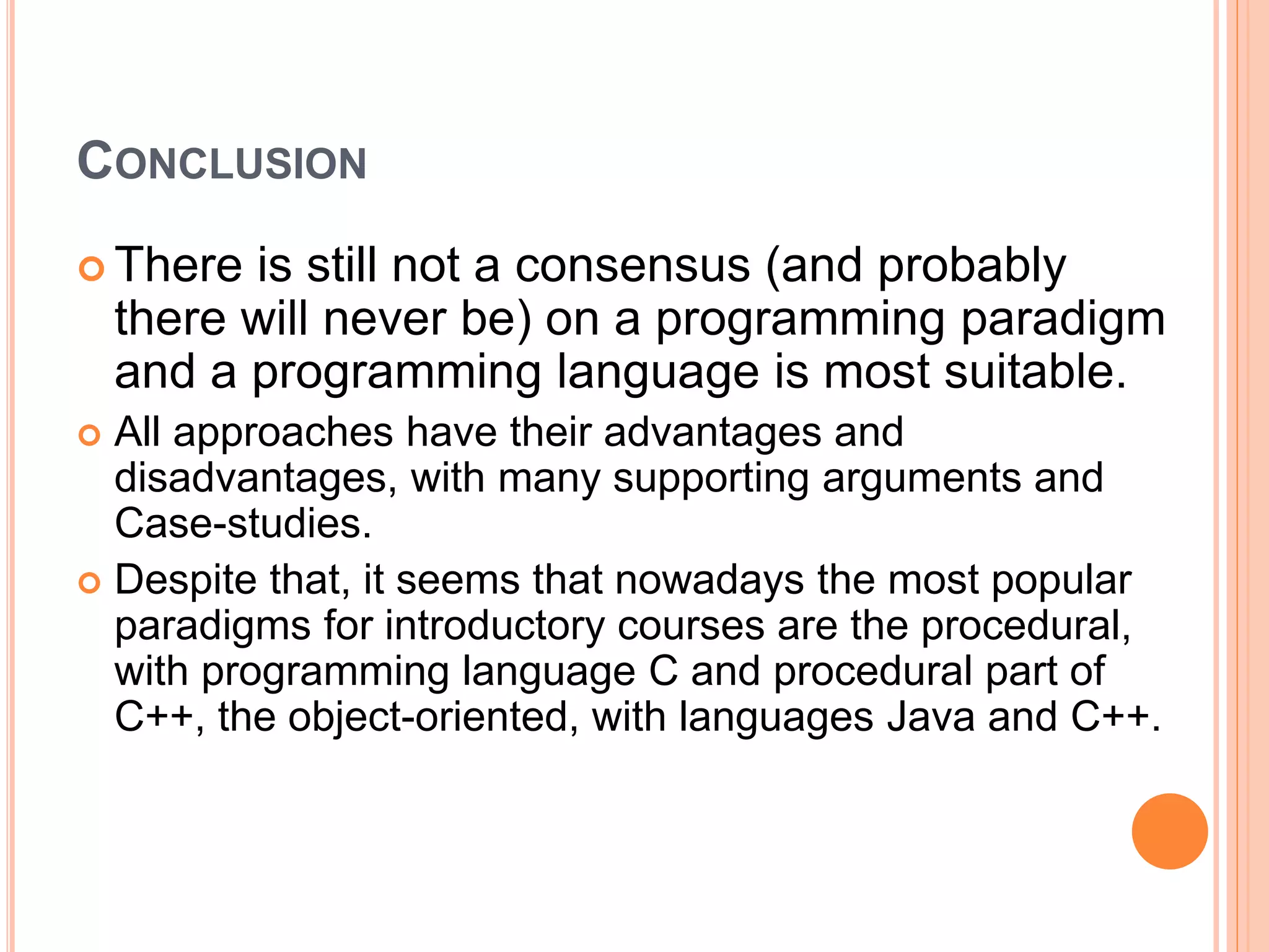Programming paradigm | PPTX