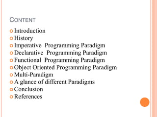 Programming paradigm | PPTX
