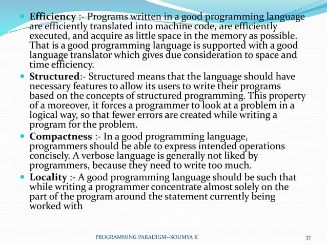 Programming paradigm | PPT