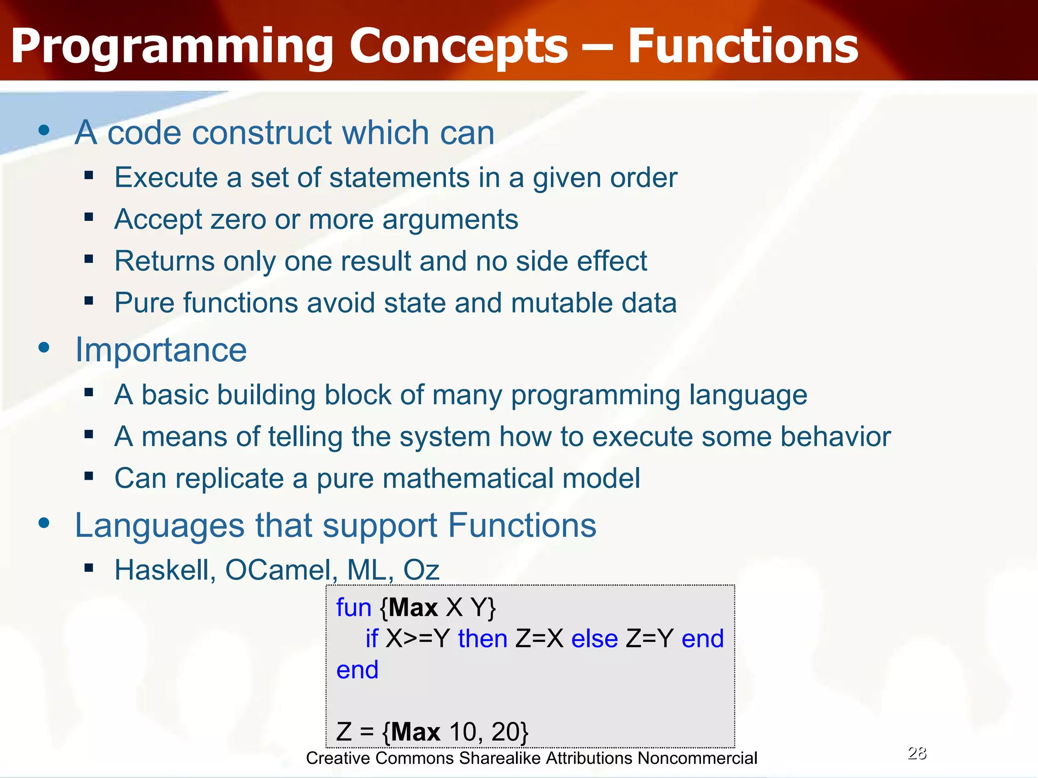 Programming Paradigms | PPT