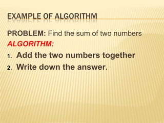 Programming preparation_stepping Algorithm | PPT