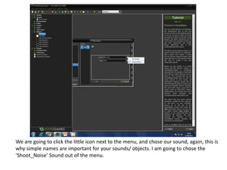 Unit 73- Criteria 4: Programming Sounds Into a Video Game. | PPT