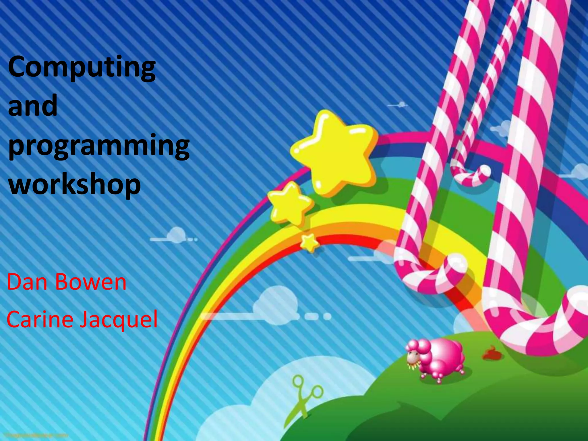 Programming python quick intro for schools | PPT