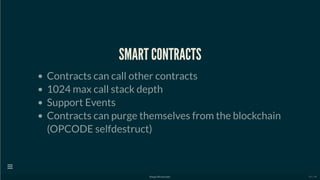 smart contracts programming tutorial | solidity... Programming smart contracts in solidity | PDF