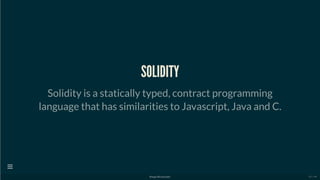 Programming smart contracts in solidity | PDF