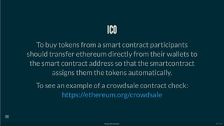 Programming smart contracts in solidity | PDF