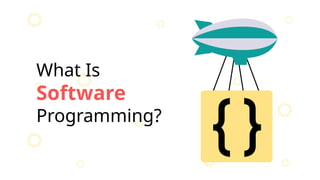 Programming software presentation template | PPTX
