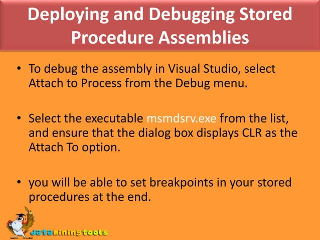 MS SQL SERVER: Programming sql server data mining | PPT