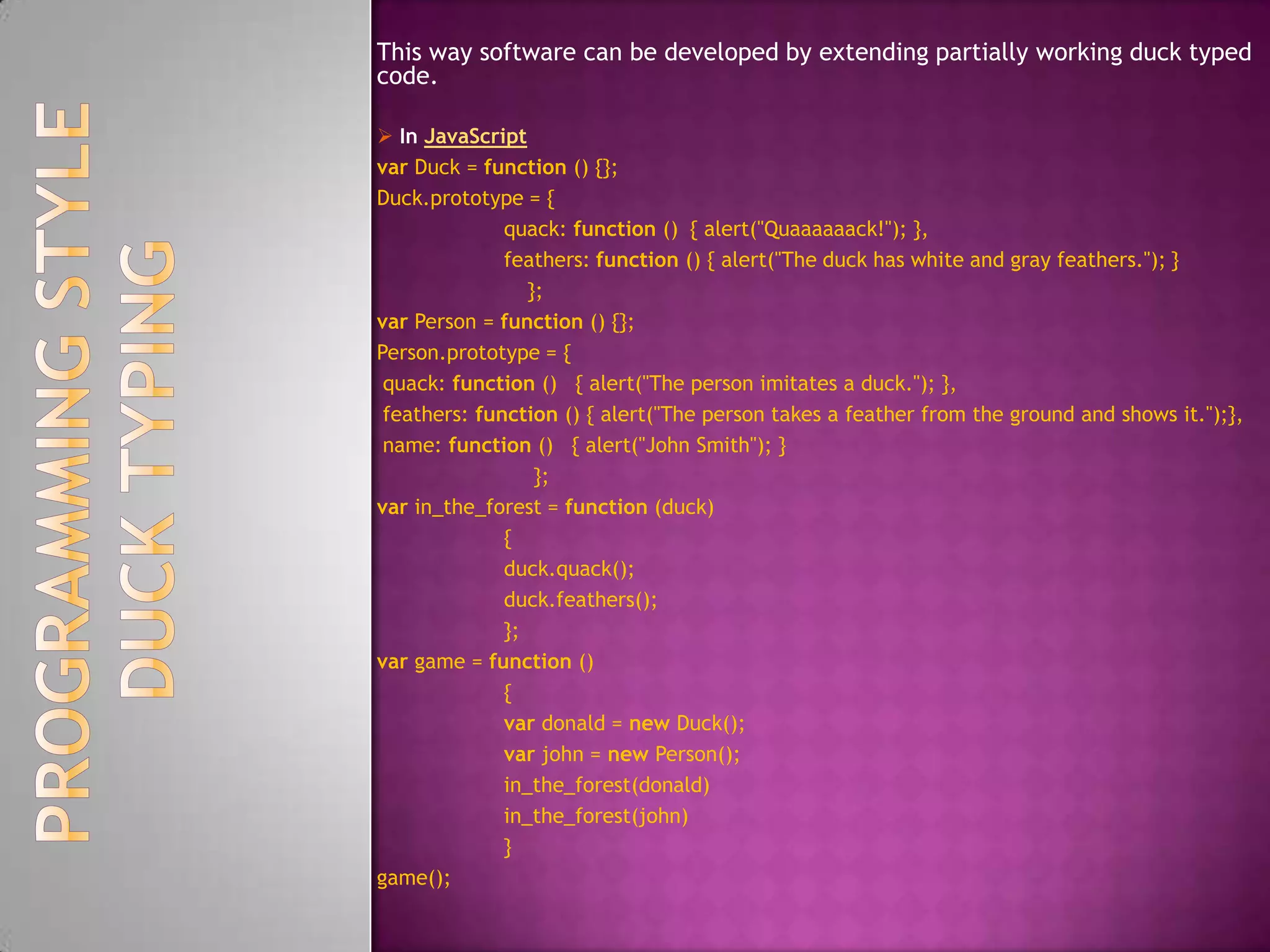relying on documentation, clear code, and testing to ensure correct use.