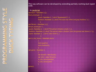 relying on documentation, clear code, and testing to ensure correct use.