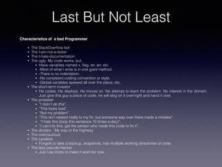 Poor Programmer Programming techniques | PDF