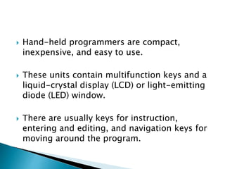 Programming Terminal Devices about plc.ppt